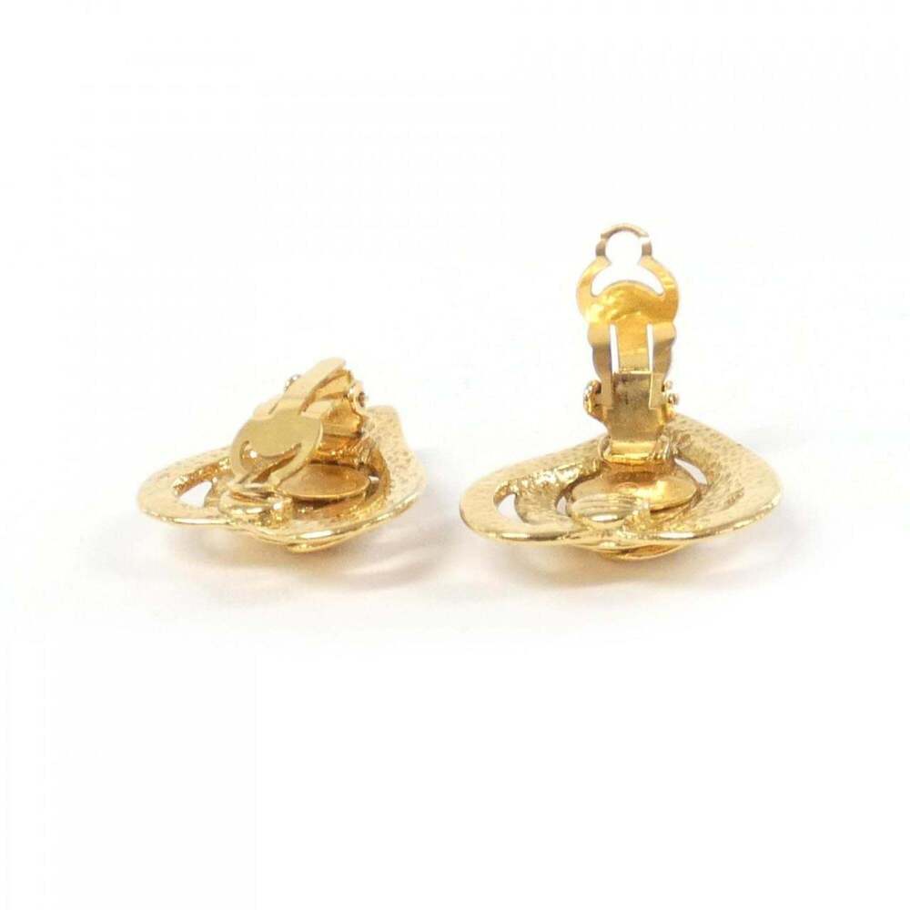 CHANEL Authentic Gold Earrings - Picture 3 of 3